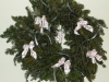 Fresh Christmas Wreaths - White Bows