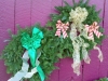 Decorated Fresh Christmas Wreaths - Gold and Green